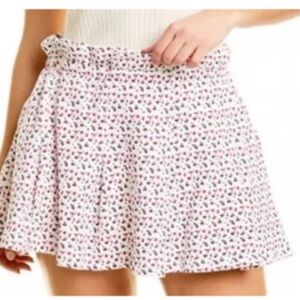 Something Navy Pleated skirt with built in shorts